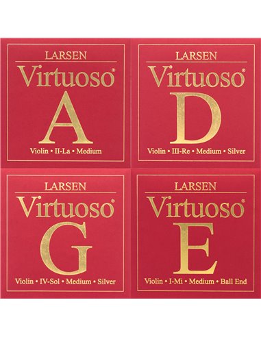Купить Комплект струн Larsen Virtuoso (medium) 4/4 для скрипки 