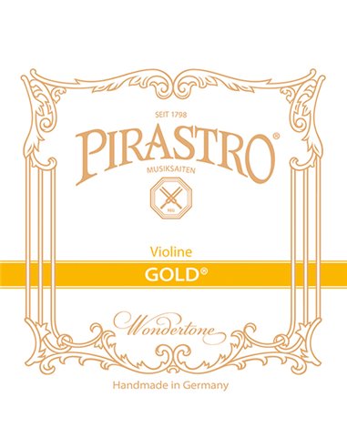Купить Комплект струн Pirastro Gold 4/4 для скрипки (Мі-кулька) 