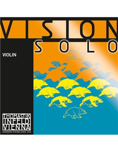 Купить Комплект струн Thomastik Vision Solo 4/4 для скрипки (Ре-алюміній) 
