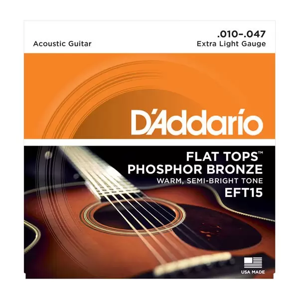 Купити D`ADDARIO EFT15 Струни для гітар