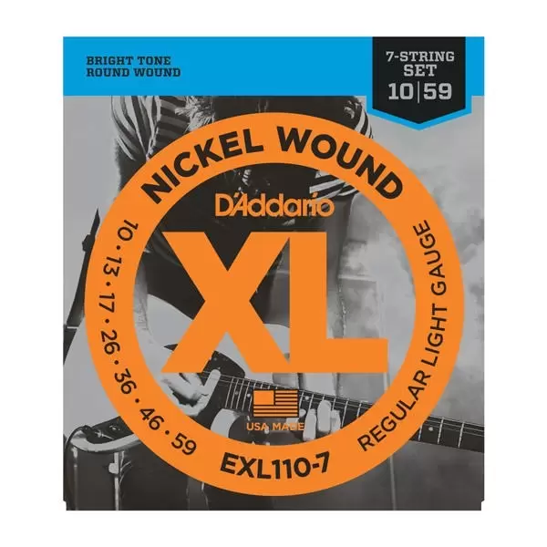 Купить D`ADDARIO EXL110-7 Струны для гитар 