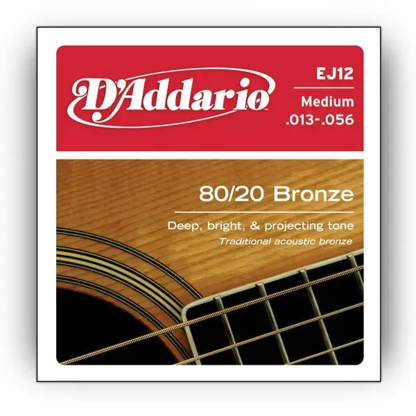 Купить D`ADDARIO EJ12 Струны для гитар 