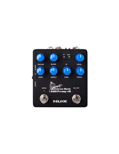 Купити Підсилювач для бас-гітари NUX MLD Bass Preamp + DI Pedal (NBP-5)