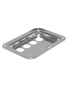 D024z Блюдо 18х13, Перфорированное для 4х Нейтрик Д