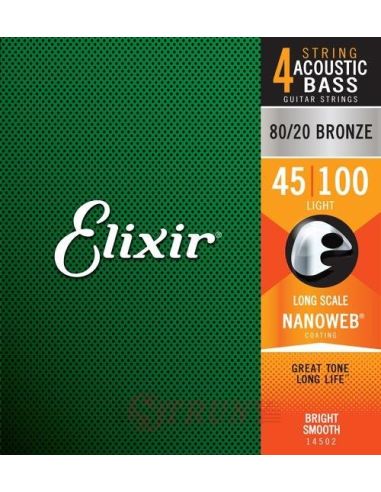 Купить Струны Elixir 14502 4S AB LS L 