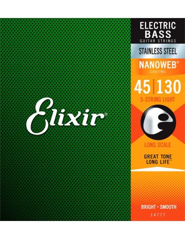 Купить Струны Elixir 14777 5S L SS 