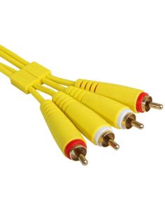 Купить Готовый кабель UDG Set RCA - RCA Yellow 1,5m (U97001YL)  2
