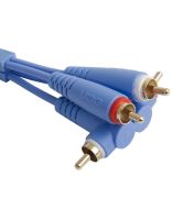 Купить Готовый кабель UDG Set RCA Straight-RCA Angled Blue 3m (U97005LB) 