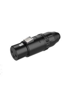 Купить Разъем Roxtone RX3FWP-BG XLR female (мама) водозащитный 