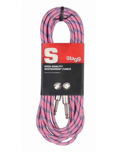 Инструментальный кабель STAGG SGC3VT PK