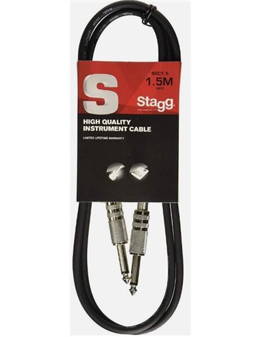 Инструментальный кабель STAGG SGC1,5