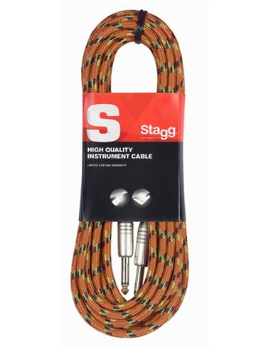 Инструментальный кабель STAGG SGC3VT OR