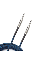 Купить Кабель D'ADDARIO PW-BG-10BU Custom Series Braided Instrument Cable - Blue (3m) 