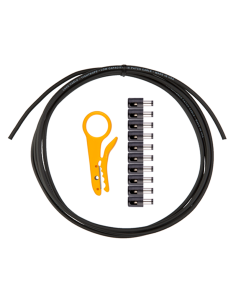 LAVA CABLE LCDCKT-B Tightrope Solder Free DC Kit (Black) 2
