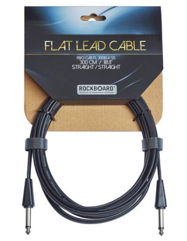 Купити Кабель ROCKBOARD Flat Instrument Cable, Straight/Straight (300 см)