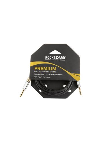 Купити Кабель ROCKBOARD Premium Flat Instrument Cable, Straight/Straight (300 см)