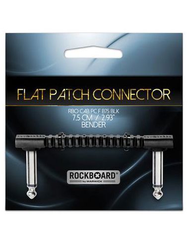 Купить Кабель ROCKBOARD Bender75 - Flat Pedal Connector (7,5 cm) 