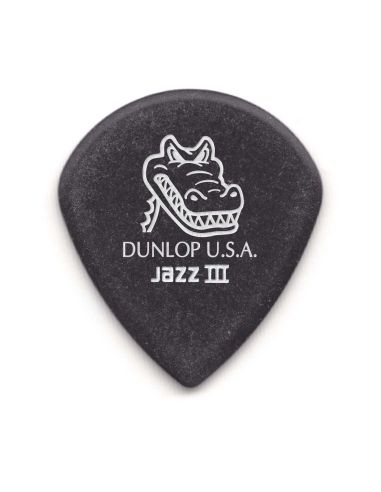 Купить Медиаторы DUNLOP GATOR GRIP JAZZ III PICK 