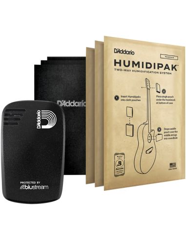 Купить Средства по уходу за гитарой D'ADDARIO PW-HPHT-01 HUMIDIKIT Humidipak / Humiditrak bundle 