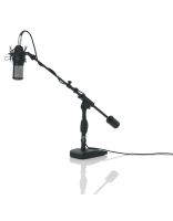 Купить Микрофонная стойка GATOR FRAMEWORKS GFW-MIC-0822 Telescoping Boom Mic Stand Podcasting & Bass Drum 