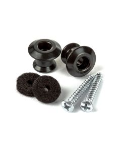 Купить Стреплоки для ремня DUNLOP STRAPLOK DUAL DESIGN STRAP BUTTON SET - BLACK 