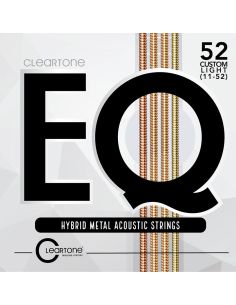 Купити Струни для гітари CLEARTONE 7811 EQ HYBRID METAL ACOUSTIC CUSTOM LIGHT 11-52