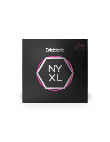 Купити Струни для гітари D'ADDARIO NYXL32130SL REGULAR LIGHT 6-STRING / Super Long Scale (32-130)