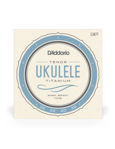 Купити Струни для гітари D'ADDARIO EJ87T TITANIUM UKULELE TENOR