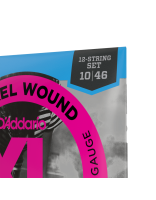 Купить Струны для гитары D'ADDARIO EXL150 XL NICKEL WOUND REGULAR LIGHT 12-STRING (10-46) 