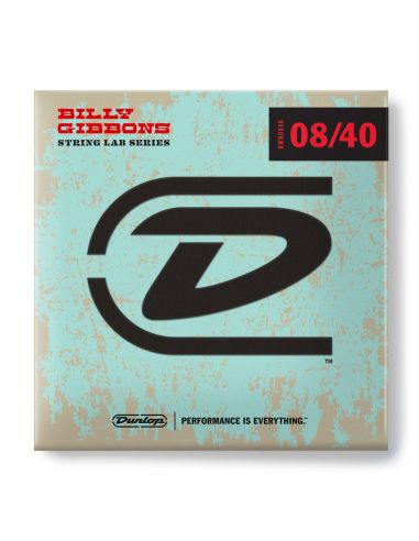 Купити Струни для гітари DUNLOP RWN0840 STRING LAB SERIES BILLY GIBBONS GUITAR STRING (08-40)