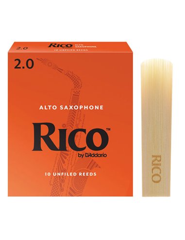 Трости для духовых D'ADDARIO Rico - Alto Sax 2.0 (1шт)