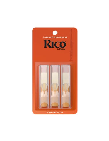 Тростини для духових D'ADDARIO Rico - Soprano Sax #2.5 - 3-Pack