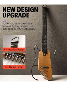 Купити Donner EC1780 Тиха електрогітара 001 2