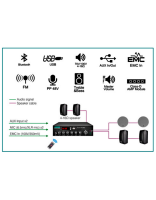 Купити DSPPA MP120UB Міні-цифровий підсилювач мікшер 120Вт Class D з USB і Bluetooth 003