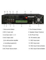 Купити DSPPA MP610U 250Вт 6-зонний підсилювач з USB/SD/FM/Bluetooth 004