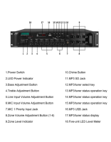 Купити DSPPA MP310U 120Вт 6-зонний підсилювач з USB/SD/FM/Bluetooth 006