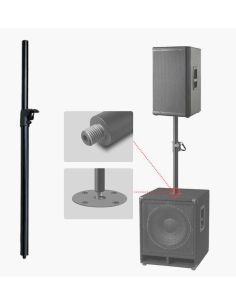 Купить SOUNDKING DB075 стойка-переходник для сабвуфера черная 001