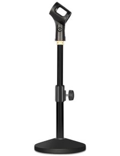 Купить HL AUDIO DM-38 Микрофонная настольная стойка регулируемая черная 001