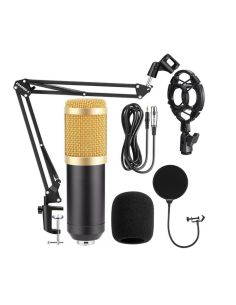 Купить HL AUDIO BM-800 Черный конденсаторный микрофон с аксессуарами. 001