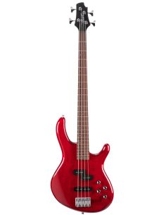 Купить CORT Action Plus Транспарентный Красный Бас-гитара 001