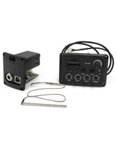 Купить FZONE EQ-4R ПРЕАМП для акустической гитары с USB черно-серый 001 2