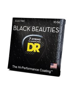 Купити DR Strings Black Beauties Струни електрогітарні чорні 7-струнні 001 2