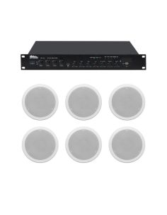 Купить Акустичний комплект BIG CS2607-1 ×6 + Sky Sound MK-120W 001