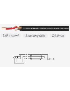 Купить Готовый аудиокабель Roxtone SACC260L05, 2x0.14 кв. мм, вн. диаметр 4 мм, 0,5 м 001 2