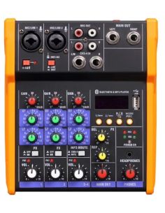 Купить Мини микшерный пульт MS-G4 001