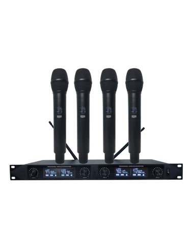 Купити Бездротова мікрофонна система Emiter-S TA-992H з ручними мікрофонами 001
