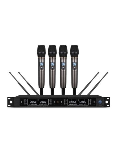 Купити Бездротова мікрофонна система Emiter-S TA-U802H з ручними мікрофонами 001