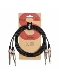 Купить STAGG audio STC3P Подвійный кабель 001 2