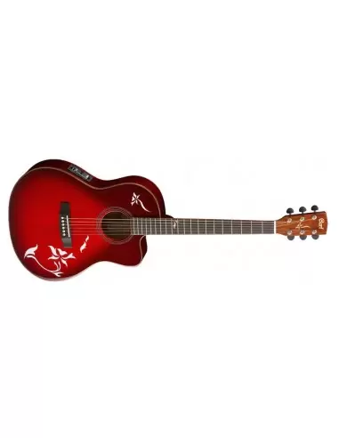 Электро-акустические гитара CORT JADE6 TWB