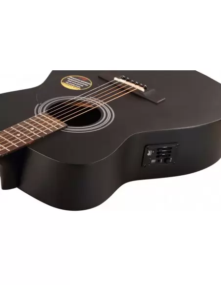Электро-акустические гитара CORT AF510E (BKS)